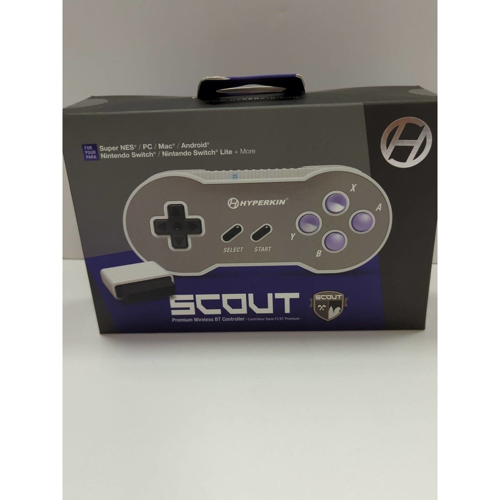 Scout Premium BT Controller for SNES/PC/Mac